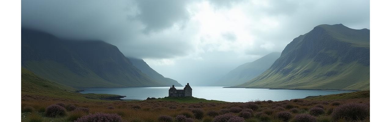 Mystische Landschaft der Schottischen Highlands